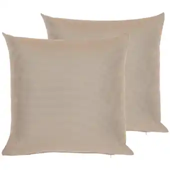 Blokker Beliani PALAIROS - Buitenkussen-Beige-Polyester aanbieding