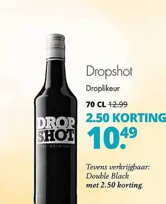 Mitra Dropshot droplikeur 70 cl aanbieding