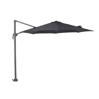 Blokker Garden Impressions Hawaii zweefparasol S Ø300 cm zwart aanbieding