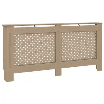 Blokker The Living Store Radiatorombouw - MDFTotale afmetingen- 172 x 19 x 81 cm - Honingraat/kruispatroon aanbieding