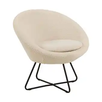 Blokker Center fauteuil beige aanbieding