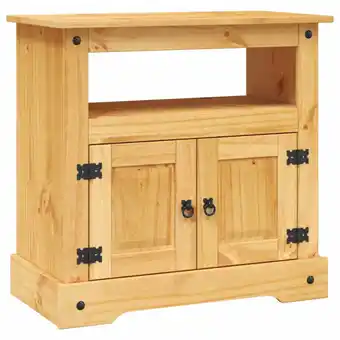 Blokker vidaXL Tv-meubel Mexicaans grenenhout Corona-stijl 80x43x78 cm aanbieding