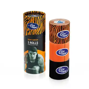 Blokker CureTape MyCureTape - 3 Rollen - Night Hunter - Roze. Beige, Oranje, Blauw aanbieding