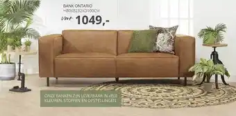De Bommel Meubelen Bank ontario aanbieding