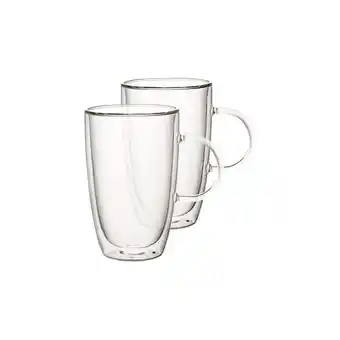 Blokker Villeroy & Boch Dubbelwandige Glazen Artesano Hot & Cold Beverages - 450 ml - 2 stuks - met oor aanbieding