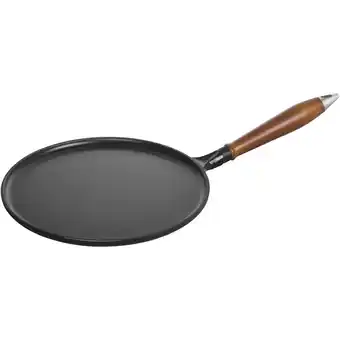 Blokker Staub Pannenkoekenpan - Zwart - ø 28 cm - geëmailleerde anti-aanbaklaag aanbieding