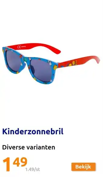 Action Kinderzonnebril aanbieding