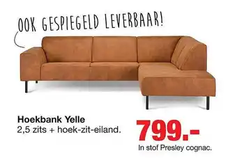 Budget Home Store Hoekbank Yelle aanbieding