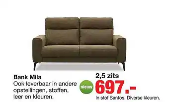 Budget Home Store Bank Mila aanbieding