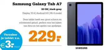 Telecombinatie Samsung galaxy tab a7 aanbieding