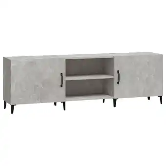 Blokker The Living Store TV-kast - Betongrijs - 150 x 30 x 50 cm - Klassieke stijl aanbieding