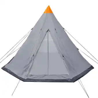 Blokker The Living Store Kampeertent - 4-persoons - 300 x 200 cm - Blauw - Tipi-uitstraling aanbieding