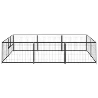 Blokker The Living Store Buitenren Grote Hondenkennel - 300x200x70 cm - Staal aanbieding