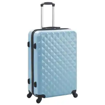 Blokker The Living Store Rolkofferset - Blauw - ABS - 55 x 36 x 22 cm - 66 x 41 x 24 cm - 76 x 48 x 28 cm aanbieding