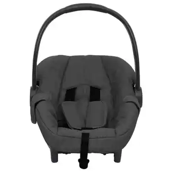 Blokker The Living Store Babyautostoel - Veiligheidszitje - Antraciet/Zwart - 42 x 65 x 57 cm aanbieding