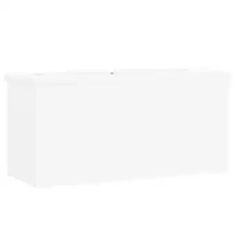 Blokker The Living Store Wastafelkast White - 100x38.5x45cm - keramiek aanbieding