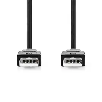 Blokker Nedis USB-Kabel - CCGL60000BK10 aanbieding