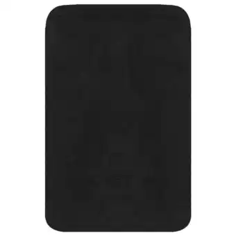 Blokker The Living Store Badmat en Toiletmat Set - Antraciet - 50 x 78 cm / 50 x 50 cm - Anti-slip - 100% katoen aanbieding