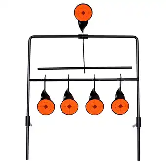 Blokker The Living Store Schiettarget - Spinner Target - Met 4 + 1 targets - 43 mm - Staal aanbieding