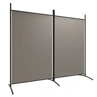 Blokker The Living Store Kamerscherm - Antraciet - 175 x 180 cm - Inklapbaar aanbieding