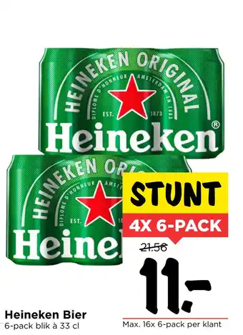 Vomar Voordeelmarkt Heineken bier aanbieding