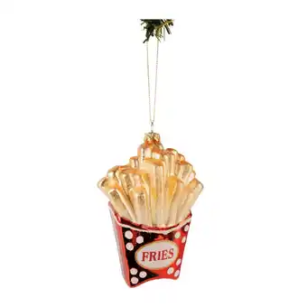 Blokker Nordic Light Kerstbal Friet 12 cm aanbieding