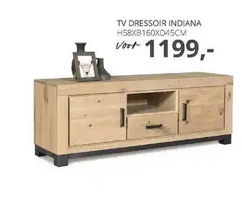 De Bommel Meubelen Tv dressoir indiana aanbieding