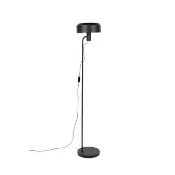 Blokker Housecraft Landon Vloerlamp/ Staande Leeslamp Zwart aanbieding