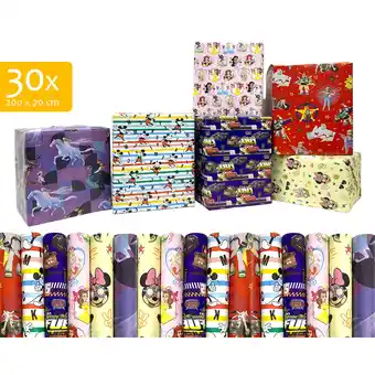 Blokker Kadopapier - Inpakpapier - Cadeaupapier 200 x 70 cm Disney - 30 rollen aanbieding