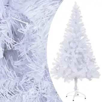 Blokker The Living Store Kerstboom Sneeuwdeken - 120 cm - LED-verlichting - Inclusief accessoires - Wit aanbieding