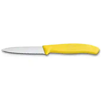 Blokker Victorinox Schilmes Swiss Classic - Geel - Gekarteld - 8 cm aanbieding