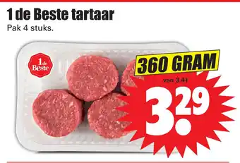 Dirk 1 de Beste tartaar 360gram aanbieding