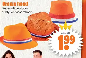 Dirk Oranje hoed aanbieding