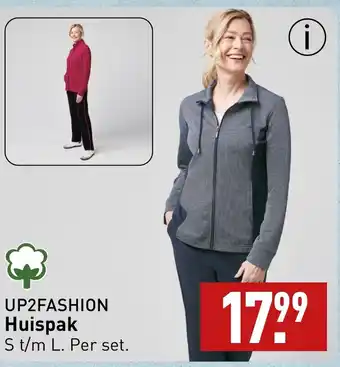 ALDI UP2FASHION Huispak S t/m L. Per set. aanbieding