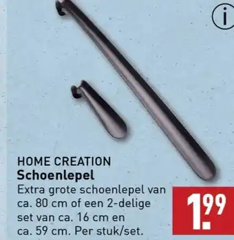 ALDI Schoenlepel aanbieding