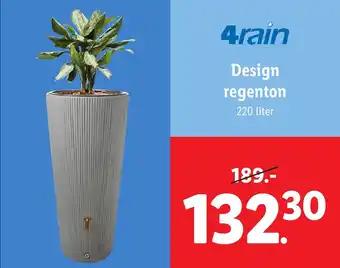 Lidl Design regenton 220 liter aanbieding