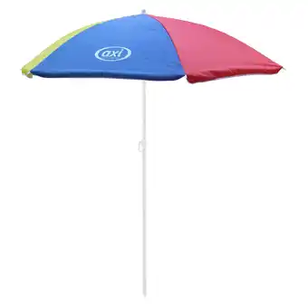 Blokker AXI Parasol ?125 cm voor kinderen in regenboog kleuren Compatibel met AXI picknicktafels, watertafels & zandbakken aanbieding