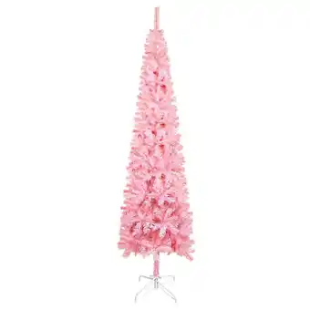 Blokker The Living Store Kerstboom Rose 150 cm - PVC/Staal - Verstelbare takken aanbieding