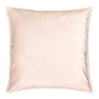 Blokker QUVIO Sierkussenhoes - 45x45cm - Fluweel - Licht roze aanbieding