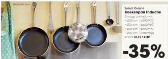 HANOS Select Cuisine Koekenpan Inductie aanbieding