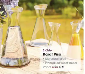 HANOS Stölzle Karaf Pisa aanbieding