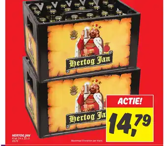 Dekamarkt HERTOG JAN Krat 24 x 30 cl. aanbieding