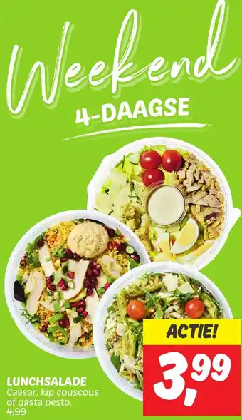 Dekamarkt LUNCHSALADE aanbieding