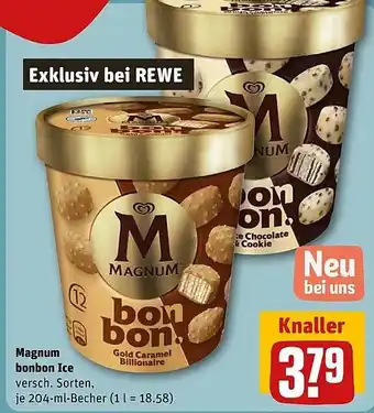Rewe DE 10 Magnum bonbon Ice aanbieding