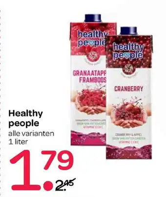 Spar Healthy people 1 L aanbieding