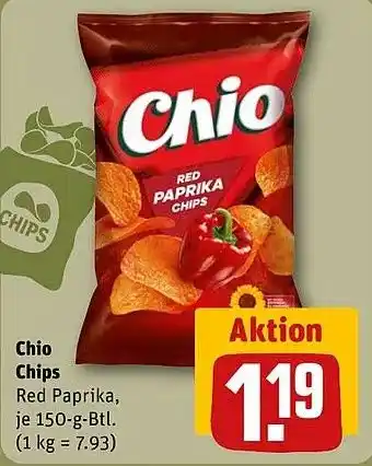 Rewe DE Chio Chips aanbieding