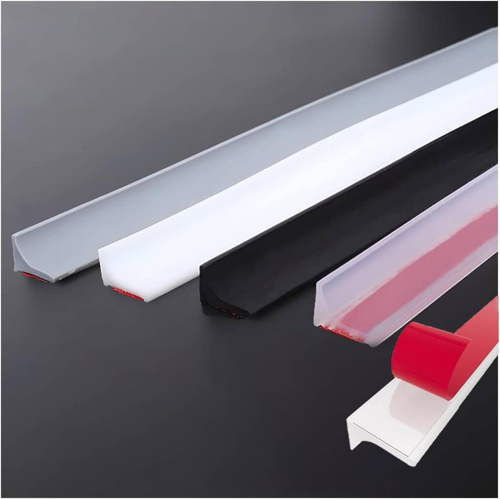 Zwaarwerende strip, douche,douchestrip,doucheafdichting, douchecabine