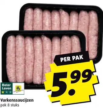 Boni Varkenssaucijzen aanbieding