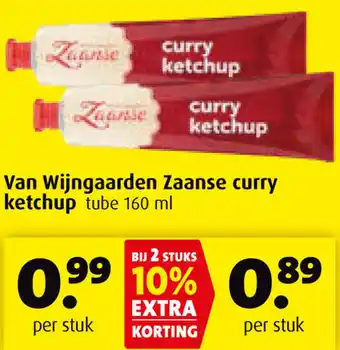 Boni Van Wijngaarden Zaanse curry ketchup, 160 ml aanbieding