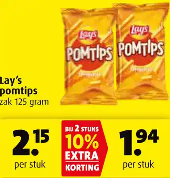 Boni Lay's pomtips, 125 gram aanbieding